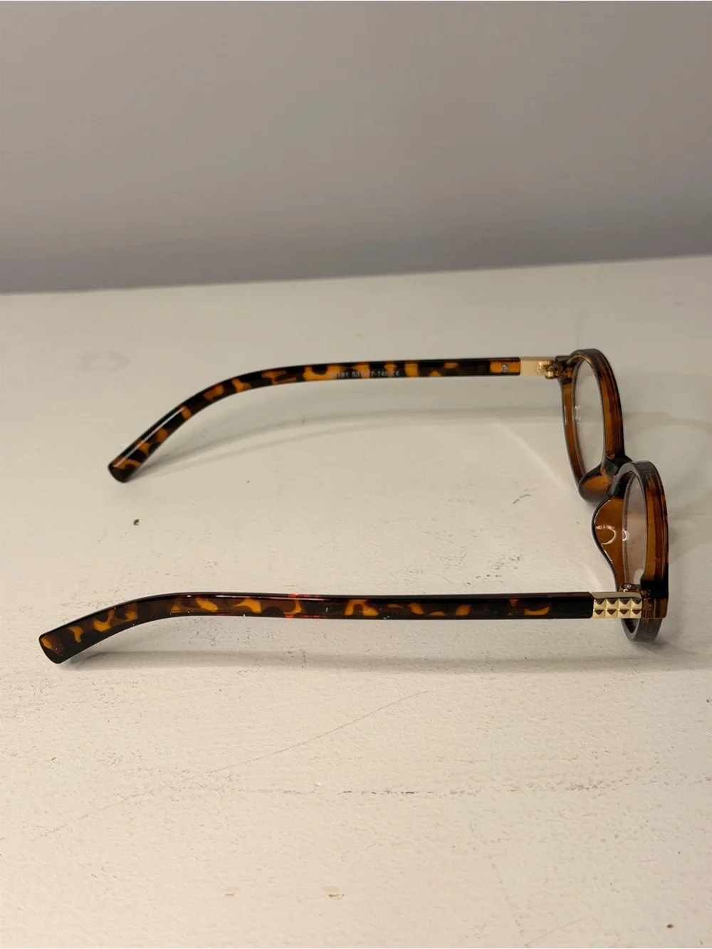 Tortoiseshell Oval Blue light Glasses